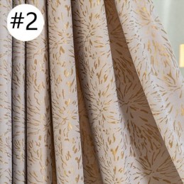 Moderni Mittatilaustyönä Tehty Pimentävä Jacquard-Verho Olohuoneeseen