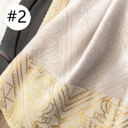 Ylellinen Geometrinen Verho Mittatilaustyönä Tehty Verho Jacquard-Pimennysverhot Olohuoneeseen Ja Makuuhuoneeseen