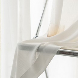 Moderni Valkoinen Tylliverho Mittatilaustyönä Tehty Verho Höyhenpeitteinen Olohuoneeseen