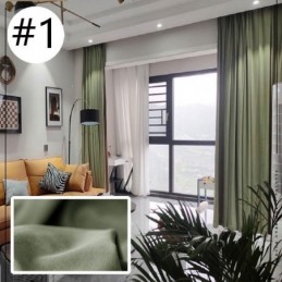 Pohjoismaiseen Tyyliin Valmistettu Kiinteä Hotelliflanelli-Pimennysverho Mittatilaustyönä