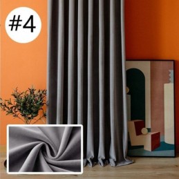 Pohjoismaiseen Tyyliin Valmistettu Kiinteä Hotelliflanelli-Pimennysverho Mittatilaustyönä