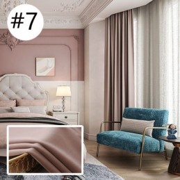 Pohjoismaiseen Tyyliin Valmistettu Kiinteä Hotelliflanelli-Pimennysverho Mittatilaustyönä