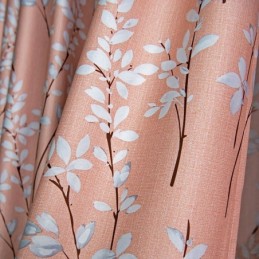 Pimennysverho Mittatilaustyönä Tehty Verho Amerikkalaistyylinen Kasvikuvio