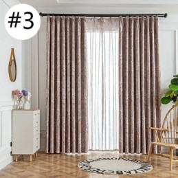 Pimennysverho Mittatilaustyönä Tehty Verho Amerikkalaistyylinen Kasvikuvio