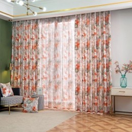 Puuvillainen Pellavaverho...