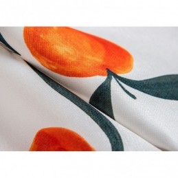 Mittatilaustyönä Tehty Verho Pohjoismaiseen Tyyliin Hedelmäkuvioitu Verho