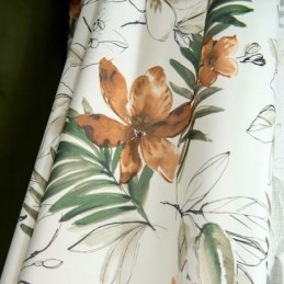 Verhot Amerikkalaistyylisillä Kasveilla Painetuilla