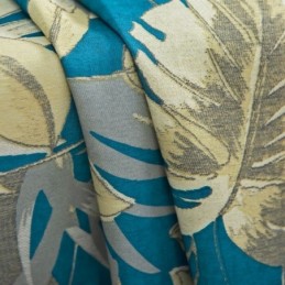 Mittatilaustyönä Tehty Amerikkalaistyylinen Verho, Kasvikuvioitu