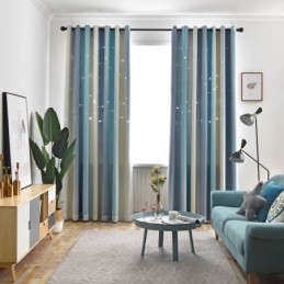 Pimennysverho Mittatilaustyönä, Verho Ontto Tähti, Läpikuultava Makuuhuone