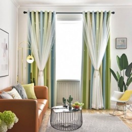 Pimennysverho Mittatilaustyönä, Verho Ontto Tähti, Läpikuultava Makuuhuone