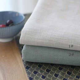 Moderni Mittatilaustyönä Tehty Verho Ympäristöä Suojaava Puuvilla- Ja Pellavaverho Olohuoneeseen, Yksivärinen