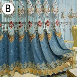 Mittatilaustyönä Tehty Chenille-Verho Eurooppa-Tyylinen Ikkunakäsittely