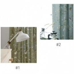 Pimennysverho Mittatilaustyönä Tehty Verho Amerikkalaisen Pastoraalisen Lintukuvion Hengittävä Ikkunaverho