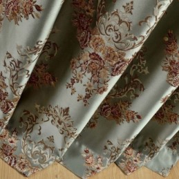 Klassinen Max-Pimennysverho Mittatilaustyönä, Kohokuvioitu Jacquard-Makuuhuoneen Verho