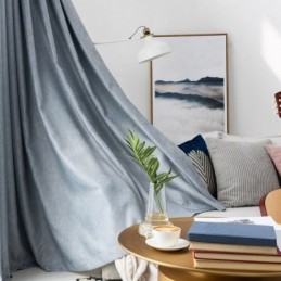 Elegantti Pimennysverho Mittatilaustyönä, Yksivärinen Makuuhuoneen Ja Toimiston Verho