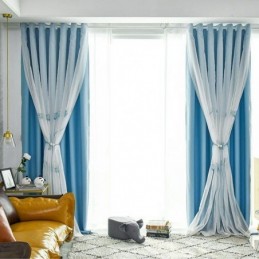 Mittatilaustyönä Tehty Amerikkalaistyylinen Verho, Lootuslehden Kirjonta, Pimennysverho