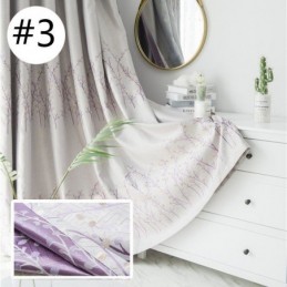 Mittatilaustyönä Tehty Verho American Plant Jacquard -Verho