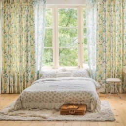 Pimennysverhot Amerikkalaistyylisillä Kukkakuvioilla