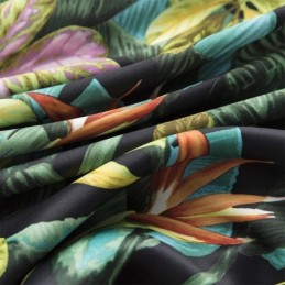 Korkean Tarkkuuden Verhot Amerikkalaistyylisillä Lehtipainatuksilla