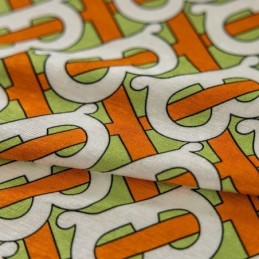 Mittatilaustyönä Tehty Chenille-Verho Painettu Pohjoismainen Pimennysverho