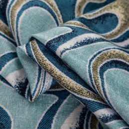 Chenille-Kuvioidut Verhot Skandinaavisella Pimennysverholla