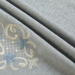 Chenille-Puolipimennysverho, Mittatilaustyönä Tehty Verho, Eurooppalainen Kukkakirjonta, Olohuoneeseen, Makuuhuoneeseen