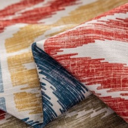 Mittatilaustyönä Tehty Chenille-Verho Rombikuvioinen Pohjoismainen Pimennysverho