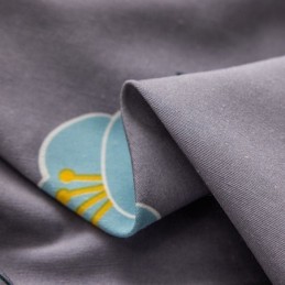 Mittatilaustyönä Tehty Puuvillaverho Kukkakuvioinen Pohjoismainen Tyyli