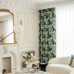 Chenille-Pimennysverhot...