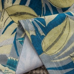 Mittatilaustyönä Tehty Puuvillaverho, Lehtikuvioitu Amerikkalaistyylinen