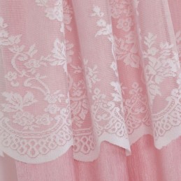 Mittatilaustyönä Tehty Chenilleverho, Loimineulonnalla Koristeltu Pohjoismainen Tyyli Olohuoneeseen, Makuuhuoneeseen