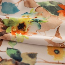 Mittatilaustyönä Tehty Verho Kasvikuvioinen Amerikkalaistyylinen Verho