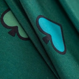 Mittatilaustyönä Tehty Puuvillaverho, Pohjoismaiseen Tyyliin, Sydänkuvioitu