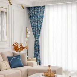 Mittatilaustyönä Tehty Verho, Rombikuvioinen, Pohjoismainen Tyyli