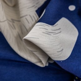 Puuvillaverho Mittatilaustyönä, Lasten Tyylinen Jääkarhukuvioinen Verho