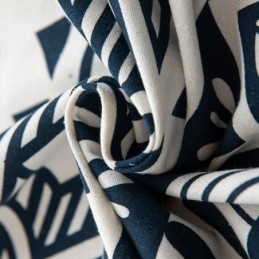 Kukkakuvioinen Pellavaverho Mittatilaustyönä, Pohjoismaiseen Tyyliin, Olohuoneeseen, Makuuhuoneeseen