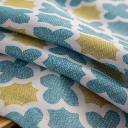 Mittatilaustyönä Tehty Verho Geometrinen Kuviollinen Pohjoismainen Tyyli