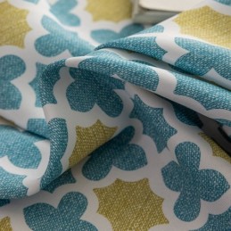 Mittatilaustyönä Tehty Verho Geometrinen Kuviollinen Pohjoismainen Tyyli