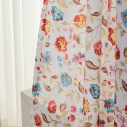 Amerikkalaistyyliset Verhot, Kasvikuvioidut