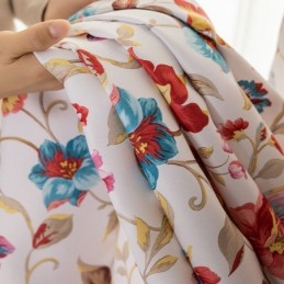 Amerikkalaistyyliset Verhot, Kasvikuvioidut