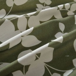 Pimennysverho Mittatilaustyönä Tehty Verho Pohjoismaiseen Kukkakuvioon Olohuoneeseen Makuuhuoneeseen