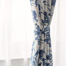 Kasvikuvioinen Verho Mittatilaustyönä Tehty Verho Pimennysverhot Olohuoneeseen Makuuhuoneeseen