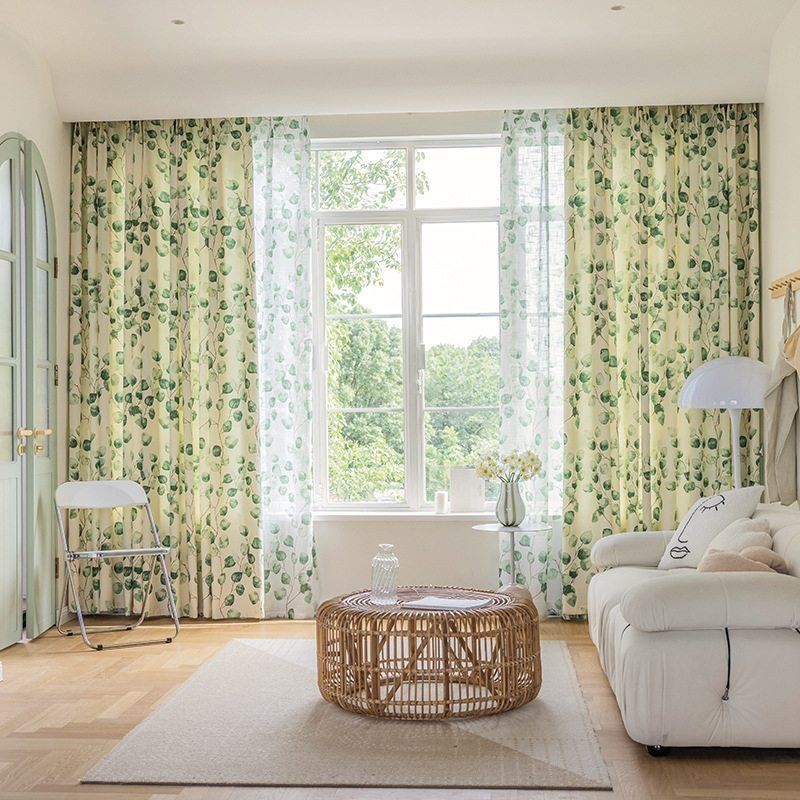 Chevron-Verhot Amerikkalaistyylisillä Lehtikuvioilla