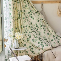 Chevron-Verhot Amerikkalaistyylisillä Lehtikuvioilla