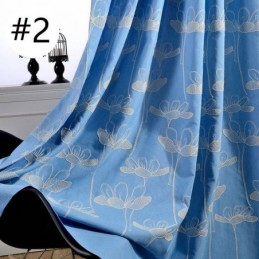 Mittatilaustyönä Tehty Pimennysverho, Kasvikirjailtu, Olohuoneeseen, Makuuhuoneeseen