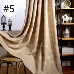 Mittatilaustyönä Tehty Pimennysverho, Kasvikirjailtu, Olohuoneeseen, Makuuhuoneeseen