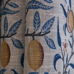 Kasvikuvioinen Verho Mittatilaustyönä Minimalistinen Pimennysverho Olohuoneeseen Ja Makuuhuoneeseen