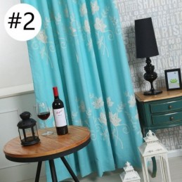 Puuvillaiset Pellavaiset Pimennysverhot, Kirjailtuja Pohjoismaisia Kukkia