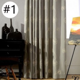 Pimennysverho Mittatilaustyönä Tehty Verho Nordic Brodeerattu Olohuoneeseen Makuuhuoneeseen