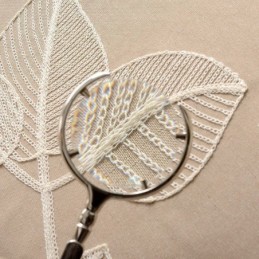 Puuvillainen Pellavainen Pimennysverho Mittatilaustyönä Tehty Verho, Pohjoismainen Lehtikirjailtu Olohuoneeseen, Makuuhuoneeseen